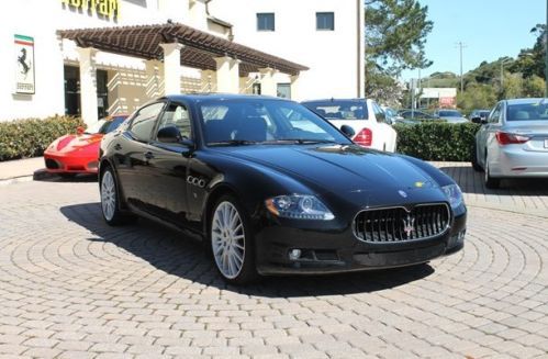 2011 quattroporte s 4.7 black black immaculate condition services done