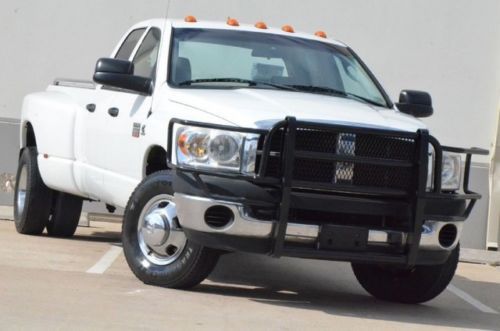2007 dodge ram 3500 slt 5.9l quad cab dually diesel 2wd cloth seats $599 ship
