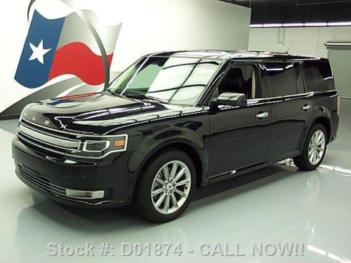 2014 ford flex ltd awd 7-pass leather nav rear cam 26k texas direct auto