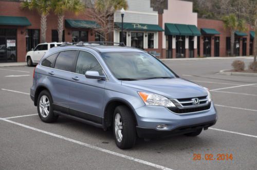 Beautiful 2010 honda crv cr-v ex-l low miles navigation leather 4wd trade