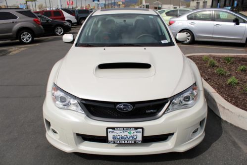 WRX Certified Manual Hatchback 2.5L white One Owner under 5k miles sunroof, US $29,744.00, image 2