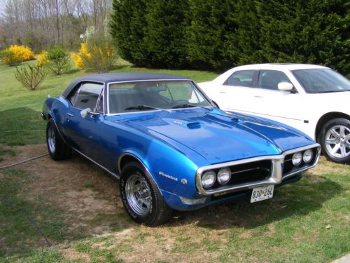 1967 pontiac firebird 400 auto. ps pdb &#034;no reserve&#034;