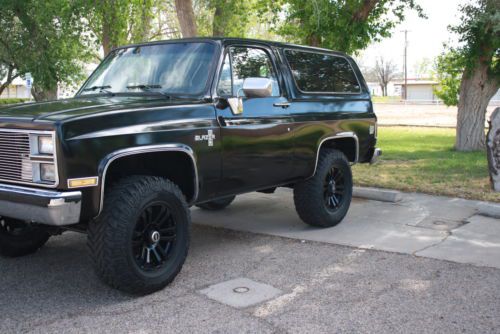 1984 chevroletsilverado 1500 blazer k-5,4x4, automatic, lifted, v-8,