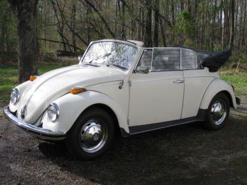 1968 VW Beetle Bug Convertible Restored Rebuilt performance 1600 big bore engine, image 1