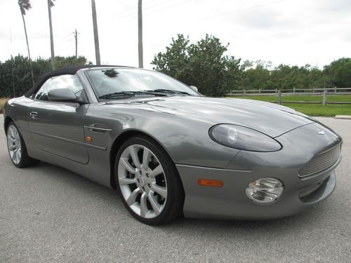 2003 aston martin db7 convertable only 7400 miles fully serviced clean car fax
