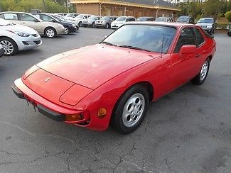 1987 porsche 924 cold a/c no rust power sunroof clean car bid now no reserve !!!