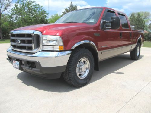 2002 f250 lariat 7.3l powerstroke diesel tx-one-owner well maintained new tires