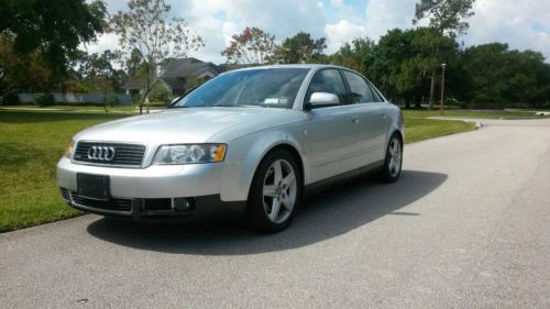 2003 audi a4 3.0 premium sedan 61465 original miles/ husband &amp; wife only owners