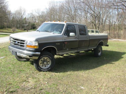 1992 ford f350 4x4 7.3l diesel crew cab 9 (4 door)