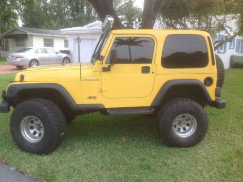 2002 jeep wrangler sport sport utility 2-door 4.0l