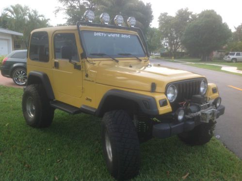 2002 Jeep Wrangler Sport Sport Utility 2-Door 4.0L, US $9,500.00, image 7