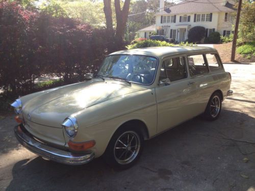 1972 volkswagen type 3 squareback belgium beige station wagon super clean