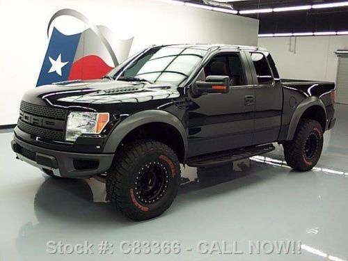 2010 ford f-150 svt raptor supercab 4x4 sunroof nav 51k texas direct auto