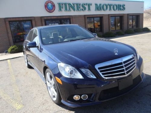 2010 mercedes benz e350 4matic panorama luxury only 21k miles navigation sunroof