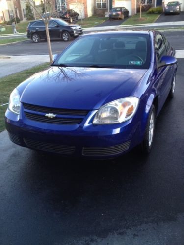 2007 laser blue chevrolet cobalt lt coupe 2-door 2.2l clean title, accident free