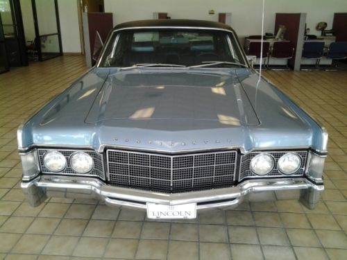 1969 LINCOLN CONTINENTAL, SUICIDE DOORS,460 V-8, LEATHER,LOADED, image 2