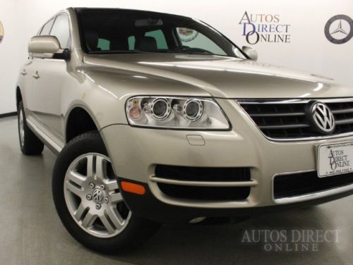 We finance 04 touareg v8 4wd heated leatherseats cdchanger airsuspension sunroof