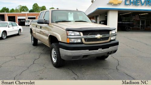 2004 chevrolet 2500 hd duramax diesel turbo 4x4 crew cab 4wd chevy pickup trucks