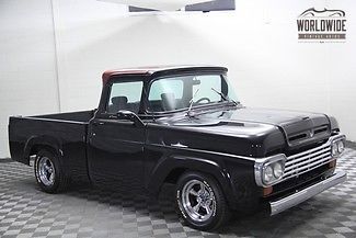 1960 ford f100 big back window short bed v8 auto!