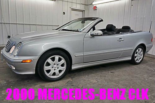 2000 mercedes clk 320 convertible 76k 80+photos see description wow must see!!