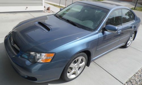 2005 subaru legacy gt 5spd manual 2.5l turbo blue