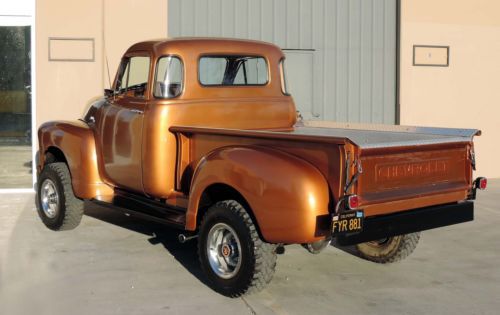 California original, 1953 5 window 4x4 stepside, 100% rust free, nice truck!