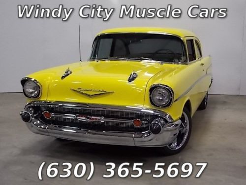 1957 chevrolet 210 delray 2 door club coupe restomod 327