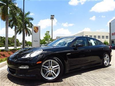 2011 porsche panamera, certified, one owner, florida car, black/black