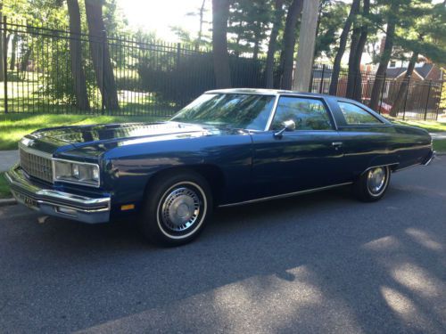 1976 chevrolet caprice classic coupe 2-door 5.7l