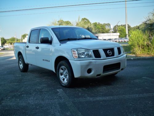 2007 nissan titan xe,4 door crew cab,5.6l v8,auto,read ad completely,no reserve