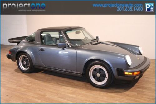 88 911 targa g50 manual service records sport seats 993 964 930