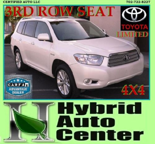 Rare limited 4x4 hybrid, 3rd. row seat, leather, heated, smartkey, rear cam, jbl