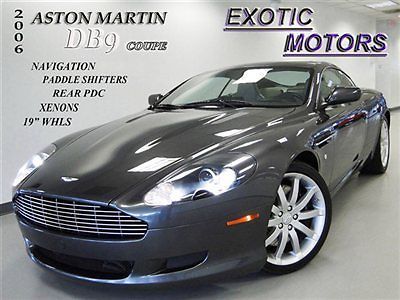 2006 aston martin db9 coupe v12 nav heated-sts rear-pdc push-start xenon 19whls