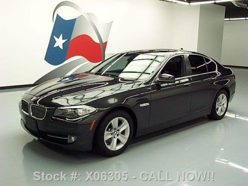 2012 bmw 528i premium turbo sunroof nav rear cam 21k mi texas direct auto