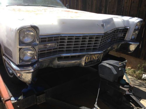 1967 cadillac deville base convertible 2-door 7.0l