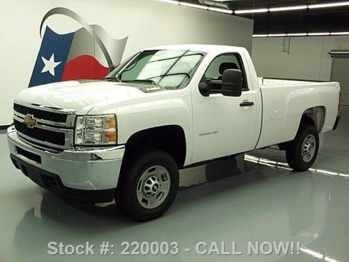 2013 chevy silverado 2500 regular cab long bed only 11k texas direct auto