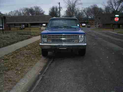 1985 silverado 4,4 shortbed, US $5,500.00, image 4