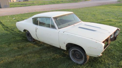 1967 plymouth barracuda base 4.5l 273 v8.