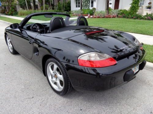 Florida 72,694 orig miles 02 boxster s convertible 6-speed manual beautiful !!!