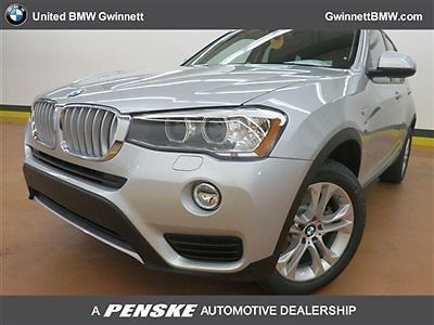 Xdrive35i new 4 dr suv automatic gasoline 3.0l dohc 24v i-6 twinpow glacier silv