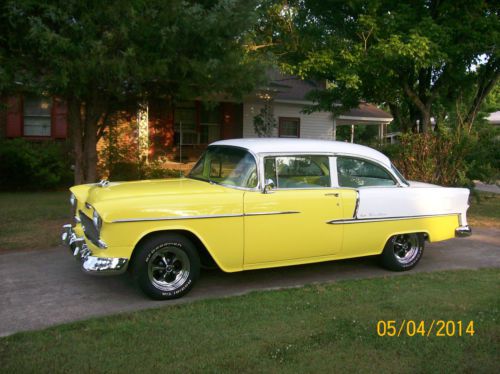 1955 chevy belair restored 2 door sedan