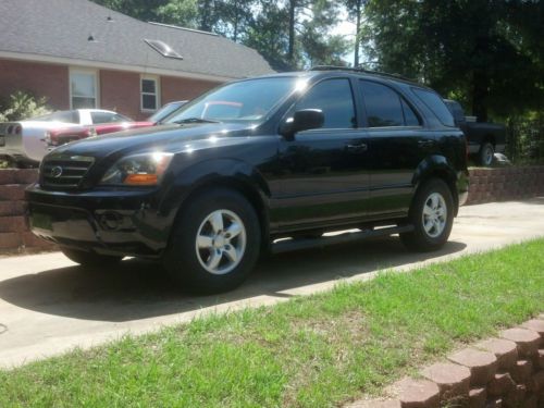 2007 kia sorento lx - black &#034;like new&#034;