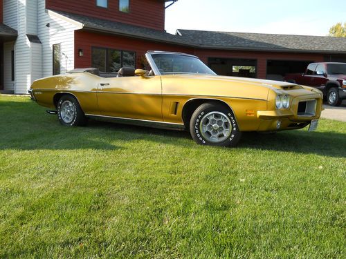 1972 pontiac lemans sport convertable