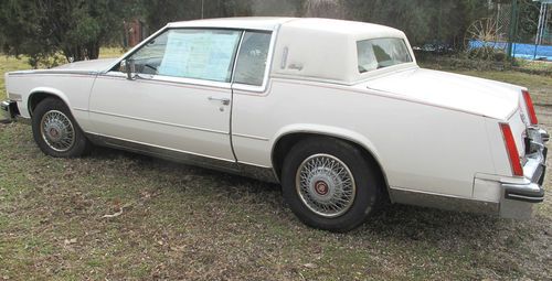 1986 cadillac biarritz, factory rebuilt engine and transmission