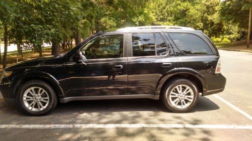 2008 saab 97x 4.2l, black exterior, black leather upholstery, impeccable!