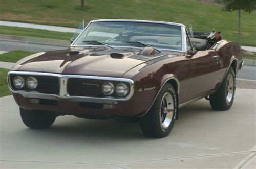 1967 custom pontiac firebird 400 convertible