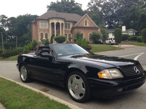 1999 mercedes-benz sl500 base convertible 2-door 5.0l - low reserve