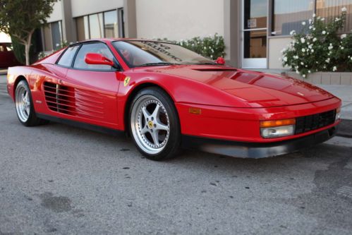 1991 ferrari testarossa calif car beautiful example reasonable reserve