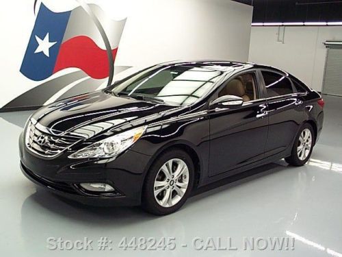 2012 hyundai sonata ltd heated leather dual sunroof 42k texas direct auto