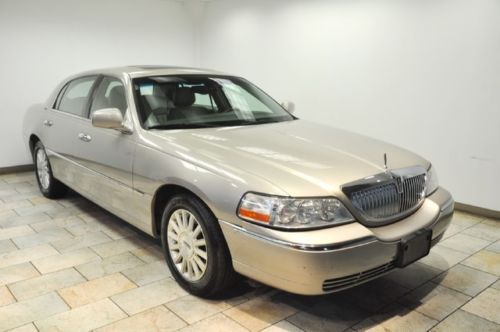 2003 lincoln town car signature 1 owner clean carfax lqqk